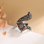 Bague inspirée du renard, tendance et originale