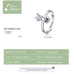 Bijou en argent, design renard pour femme
