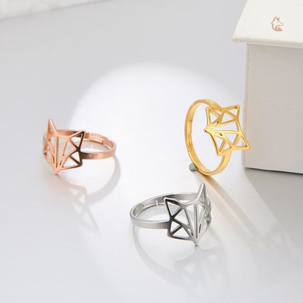 Bague en forme de renard, cadeau parfait pour elle