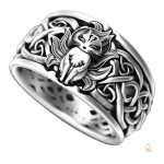 Bague Renard Kitsune en design élégant et moderne