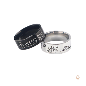 Bague Renard Petit Prince, design délicat et original
