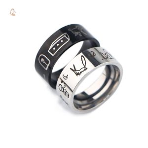 Bague élégante représentant un renard, tendance chic