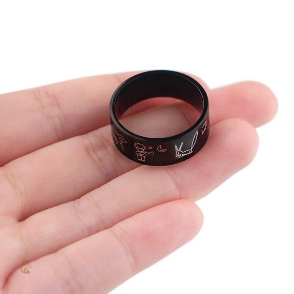 Bague en forme de renard, symbole d'astuce et de sagesse
