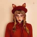 Accessoire en forme de renard pour l'hiver