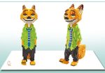 Blocs Renard Zootopie avec personnages Nick et Judy