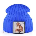 Bonnet fashion avec illustration de renard