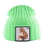 Bonnet confortable avec design de renard