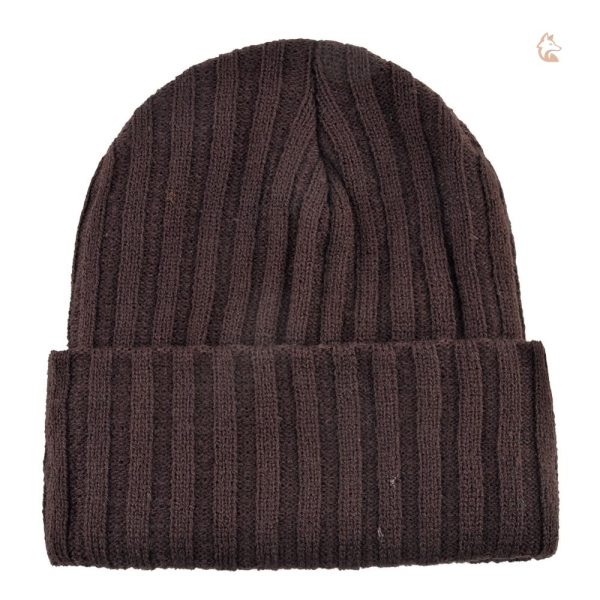 Bonnet renard stylé avec broderie originale