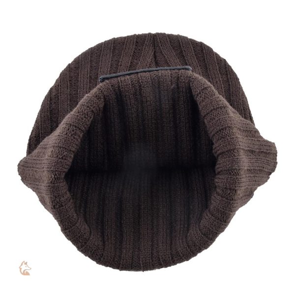 Accessoire en laine avec motif renard