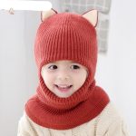 Cagoule enfant en forme de renard