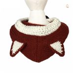 Bonnets en tricot avec capuche, motif animalier renard