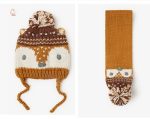 Bonnet Renard doux et coloré pour les petits