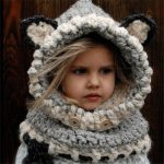 Bonnets Renard en tricot pour filles