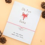 Bracelet Renard fait main pour un cadeau spécial