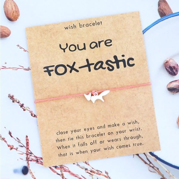 Bracelet à message "You are Foxtastic