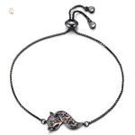 Bracelet coloré inspiré par l'animal renard