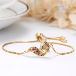 Bijou tendance en plusieurs couleurs, motif renard