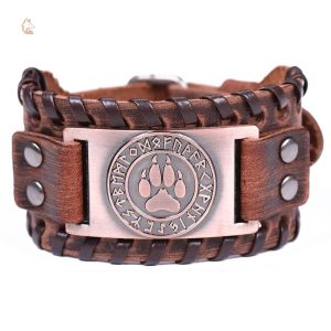 Accessoire élégant avec motif de patte de renard