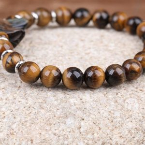 Accessoire tendance : Bracelet Renard, Oeil de Tigre