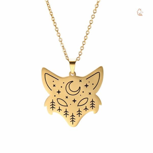 Collier Renard Astral élégant et unique