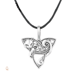 Collier Renard Celtique en Argent