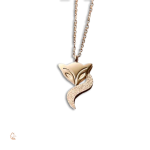 Collier Renard Élégant en Or