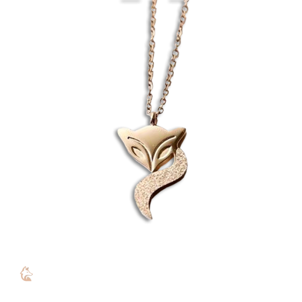 Collier Renard Élégant en Or