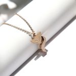 Accessoire en or, motif renard élégant et unique