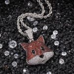 Collier renard emoji, parfait pour les passionnés