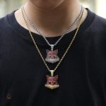 Collier avec pendentif renard pour fans d'animaux