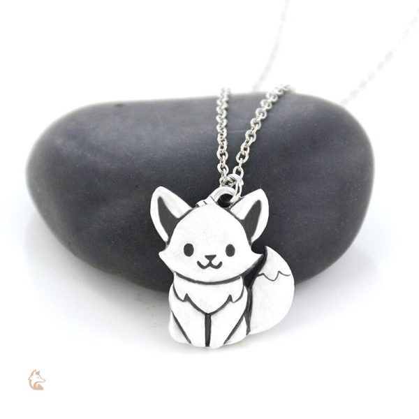 Bijou en forme de renard, style Evoli unique
