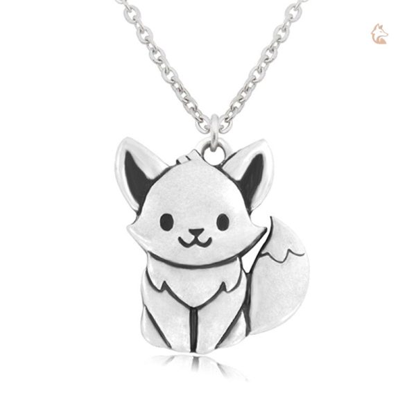 Collier charmant, design renard Evoli pour tous les jours