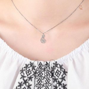 Accessoire en argent inspiré du renard pour femmes