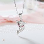 Pendentif Renard en Argent pour Femme