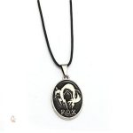 Collier Renard en métal avec design Fox Gear