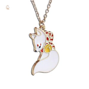 Collier Renard Japonais en argent