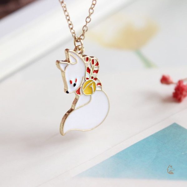 Collier inspiré du renard japonais