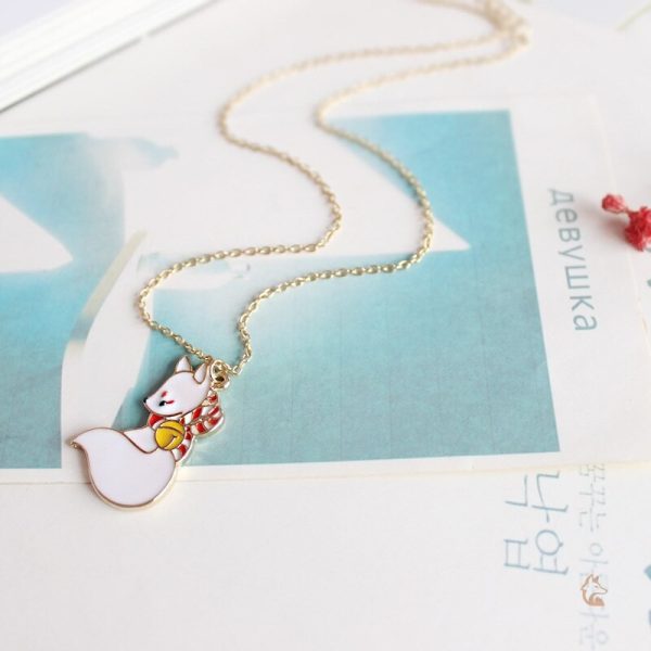Collier tendance renard pour passionnés
