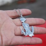 Collier élégant avec motif de Renard