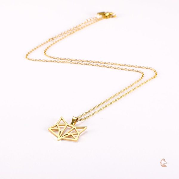Collier artistique en design origami