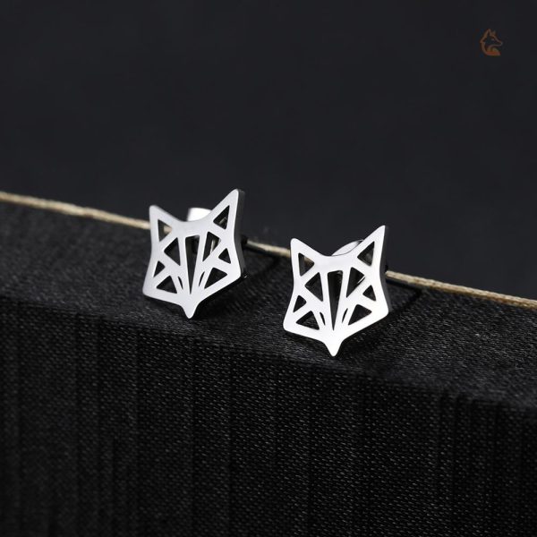 Accessoires originaux : collier et boucles d'oreilles renard