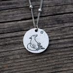 Collier fantaisie renard pour les fans du Petit Prince
