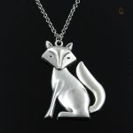 Bijou en argent inspiré du renard, style raffiné et intemporel