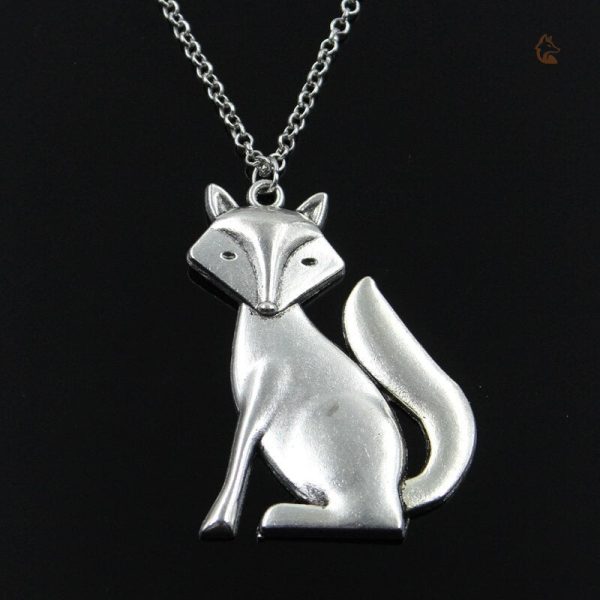 Bijou en argent inspiré du renard, style raffiné et intemporel