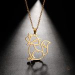 Bijou en forme de renard pour un look unique