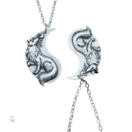 Collier Yin & Yang Renard en design élégant
