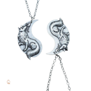 Collier Yin & Yang Renard en design élégant