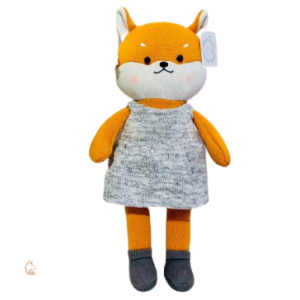 Doudou Renard pour enfants, peluche douce et câline