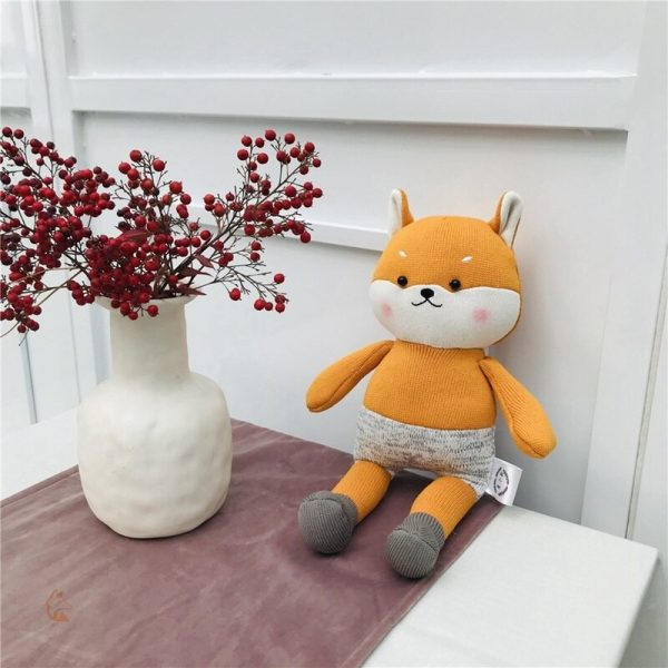 Doudou en forme de Renard, parfait pour les tout-petits