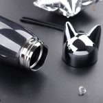 Gourde en acier Renard, style amusant et fonctionnel